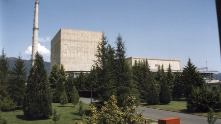 vista exterior de la central nuclear de Garoña