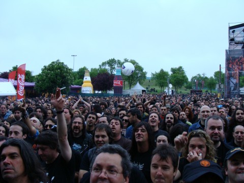 Gente en el BBK Live 2009