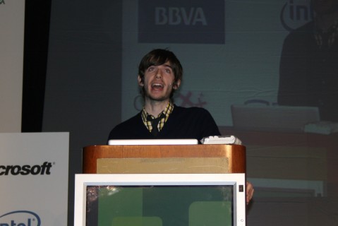David Karp, creador de Tumblr en el EBE 2009